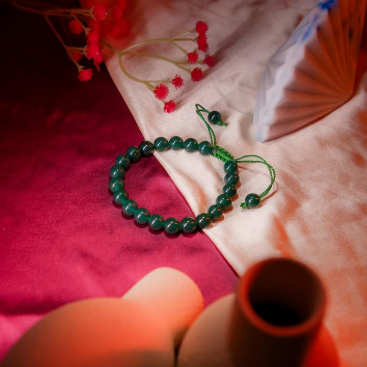 Dark Green Aventurine Bracelet | Prosperity & Growth