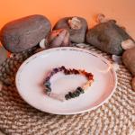 7 Chakra Chip Bracelet | Natural Flow & Healing