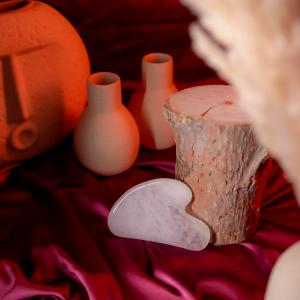 Rose Quartz Gua Sha | Heartful Contour