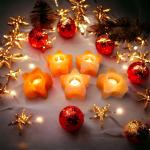 Star Shaped Himalyan Rock Salt Candle Holder | Hope & Light